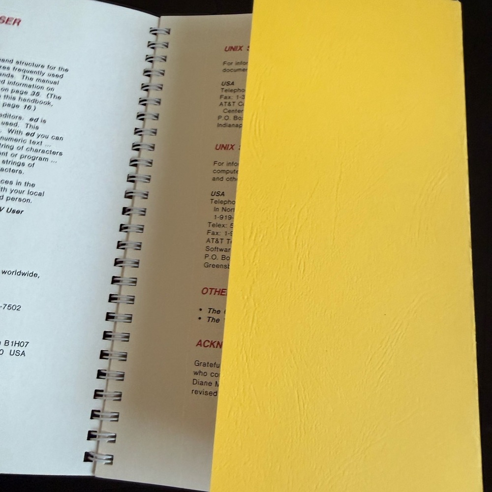 The Unix System Users Handbook - Picture 4 of 7